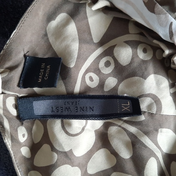 NWOT. 100% Silk top from Nine West - Picture 10 of 13